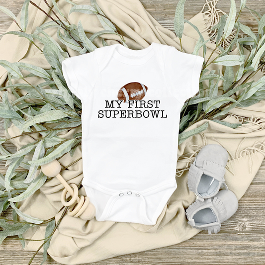 My First Super Bowl Onesie
