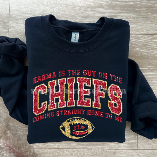 Karma is the Guy on the Chiefs (Glitter)