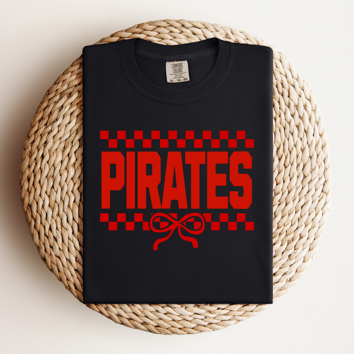Pirates Checkered Bow