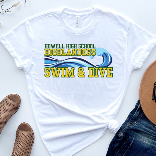 Highlander Swim and Dive - Tee Shirt