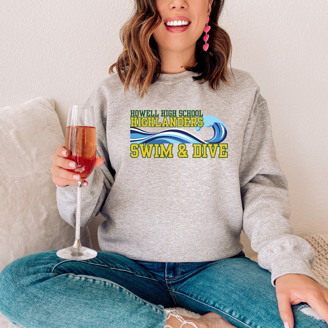 Highlander Swim and Dive - Sweatshirt