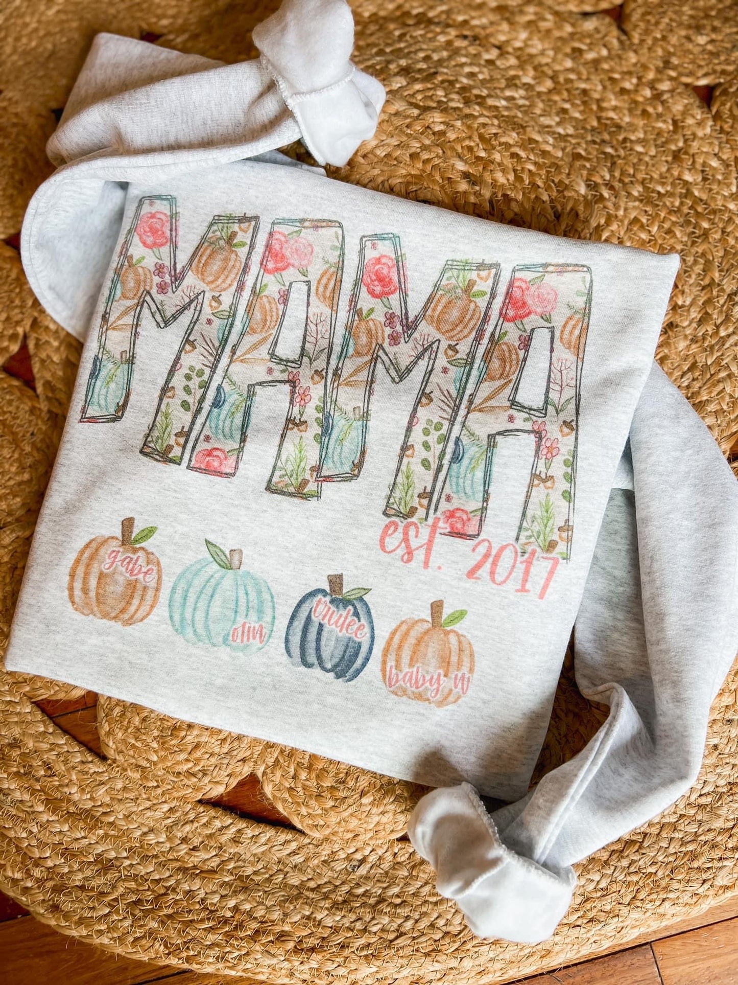 Custom Fall Mama Crew