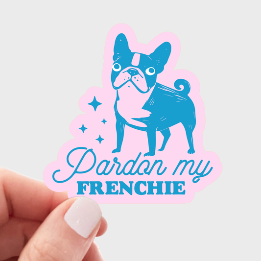 Pardon My Frenchie Sticker