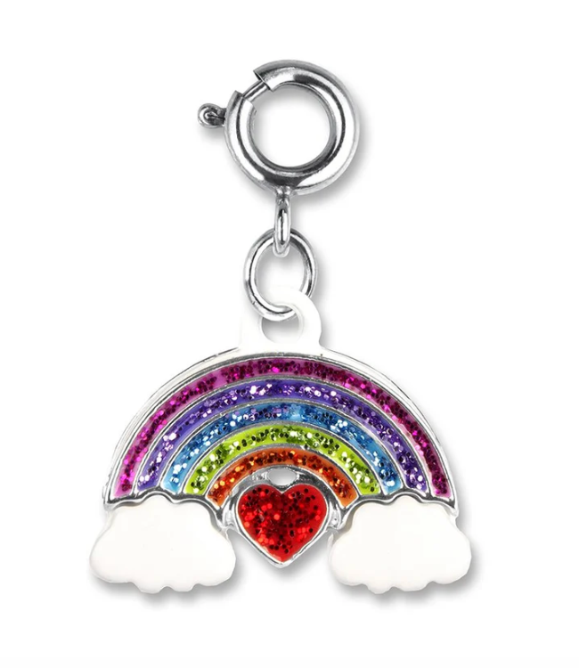 Glitter Rainbow Charm