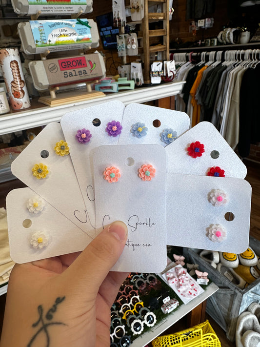 Flower Studs