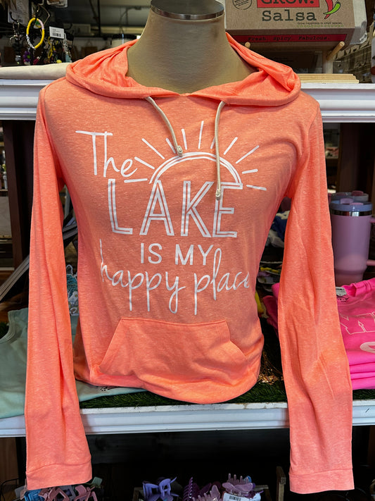 The Lake Is My Happy Place Hoodie