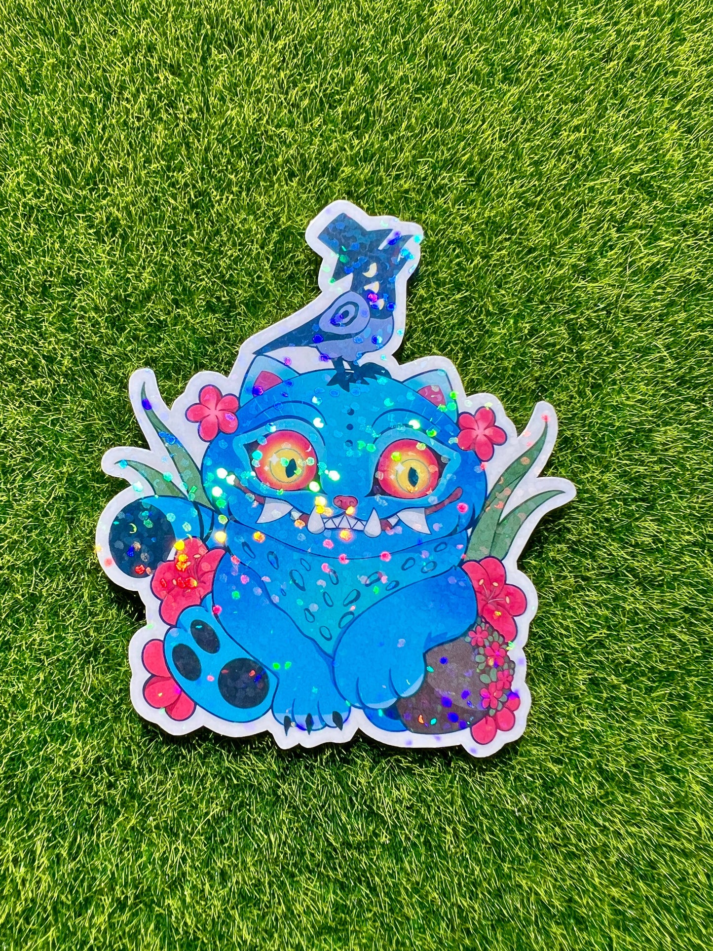 Derpy Cat Sticker