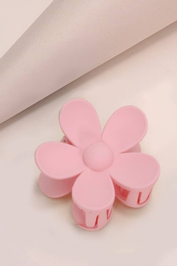 Oversized Flower Claw Clip