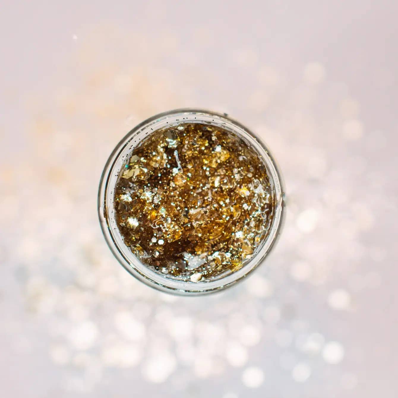U of M Face Glitter Mini