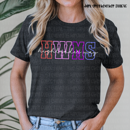 Highlander Way Rainbow