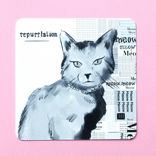 Repurrtation Vinyl Sticker