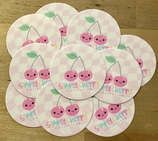 Simply Cherry Sticker