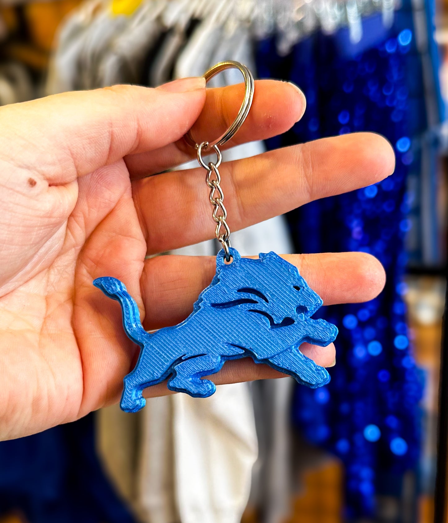 3D Lions Keychain