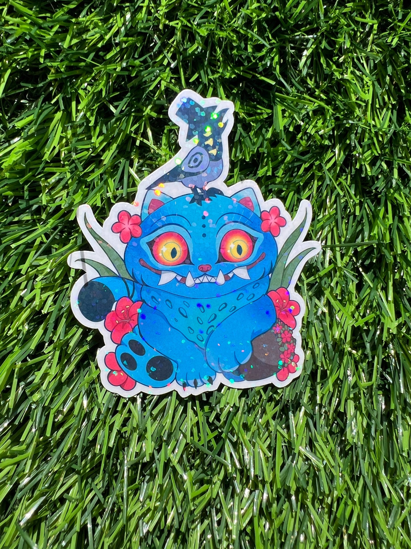 Derpy Cat Sticker