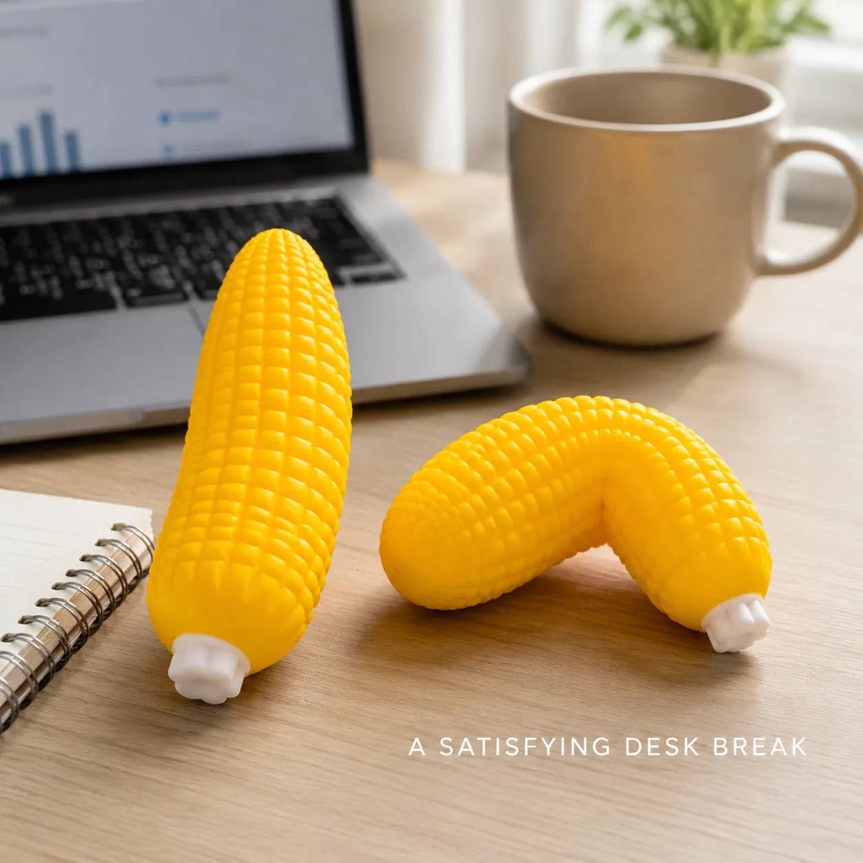 Crunchy Block-Filled Corn Squishy Toy