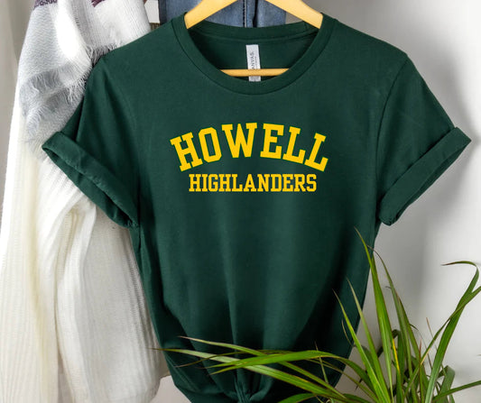 Howell Highlanders Yellow + Green