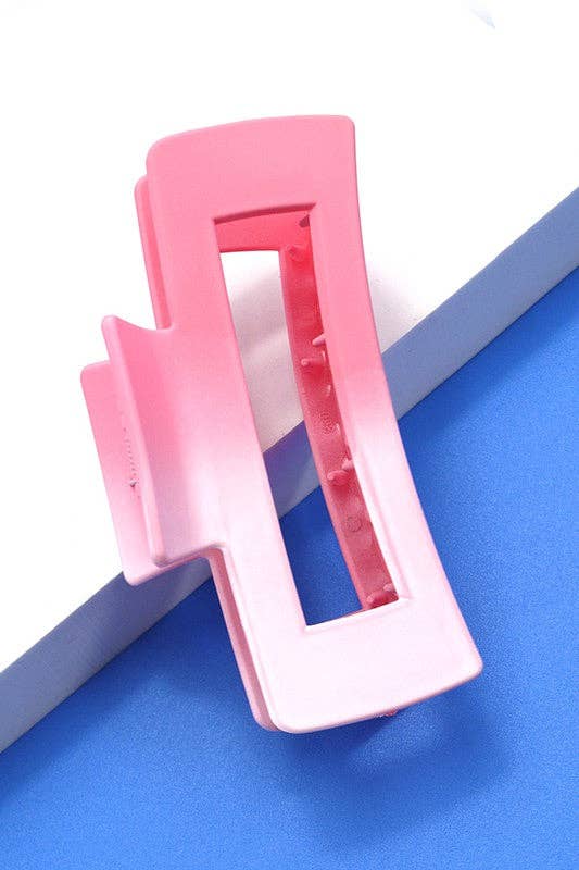Jumbo Matte Ombre Claw Clip
