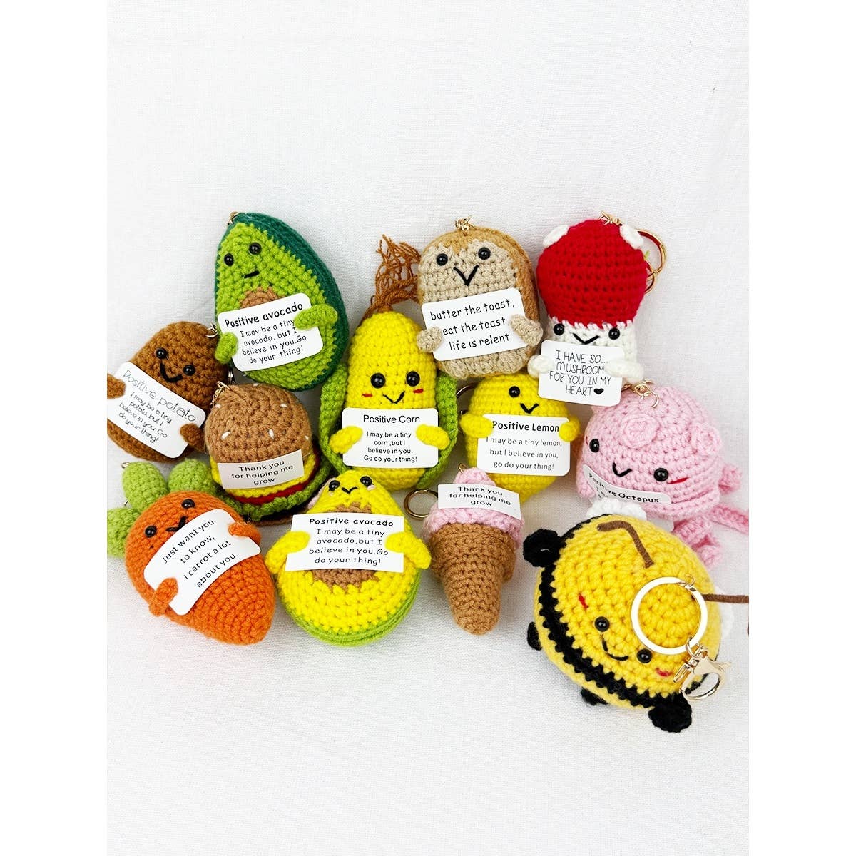 Crochet Animal Keychain