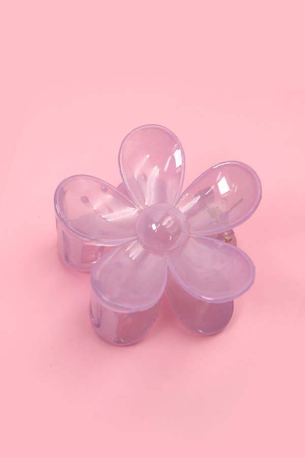 Oversized Flower Claw Clip