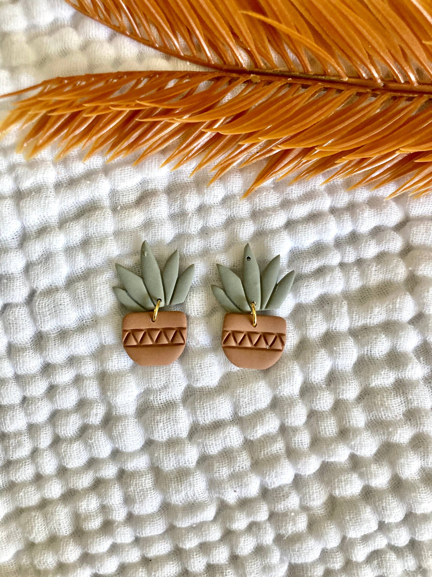 Succulent Earrings