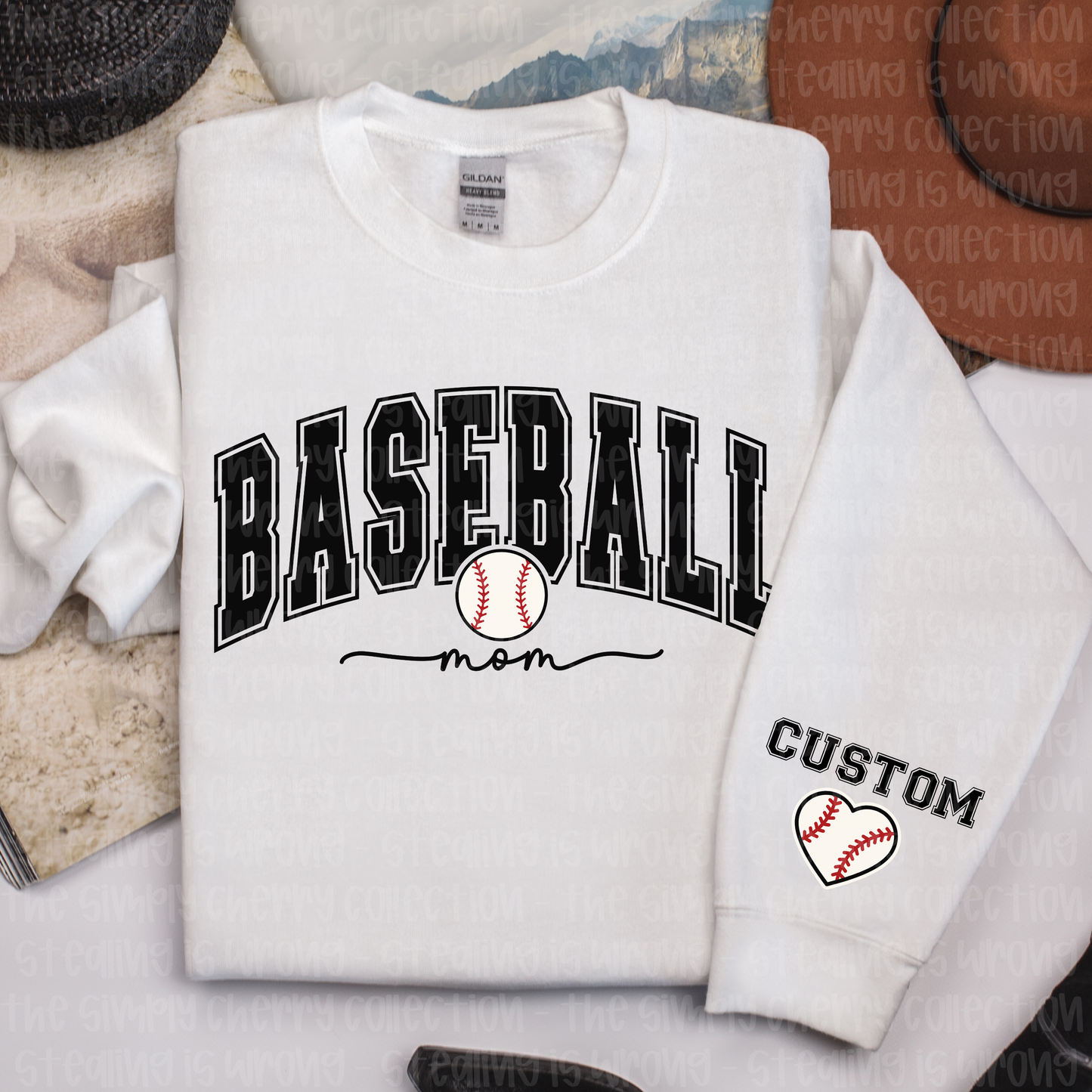 Custom Baseball Mom