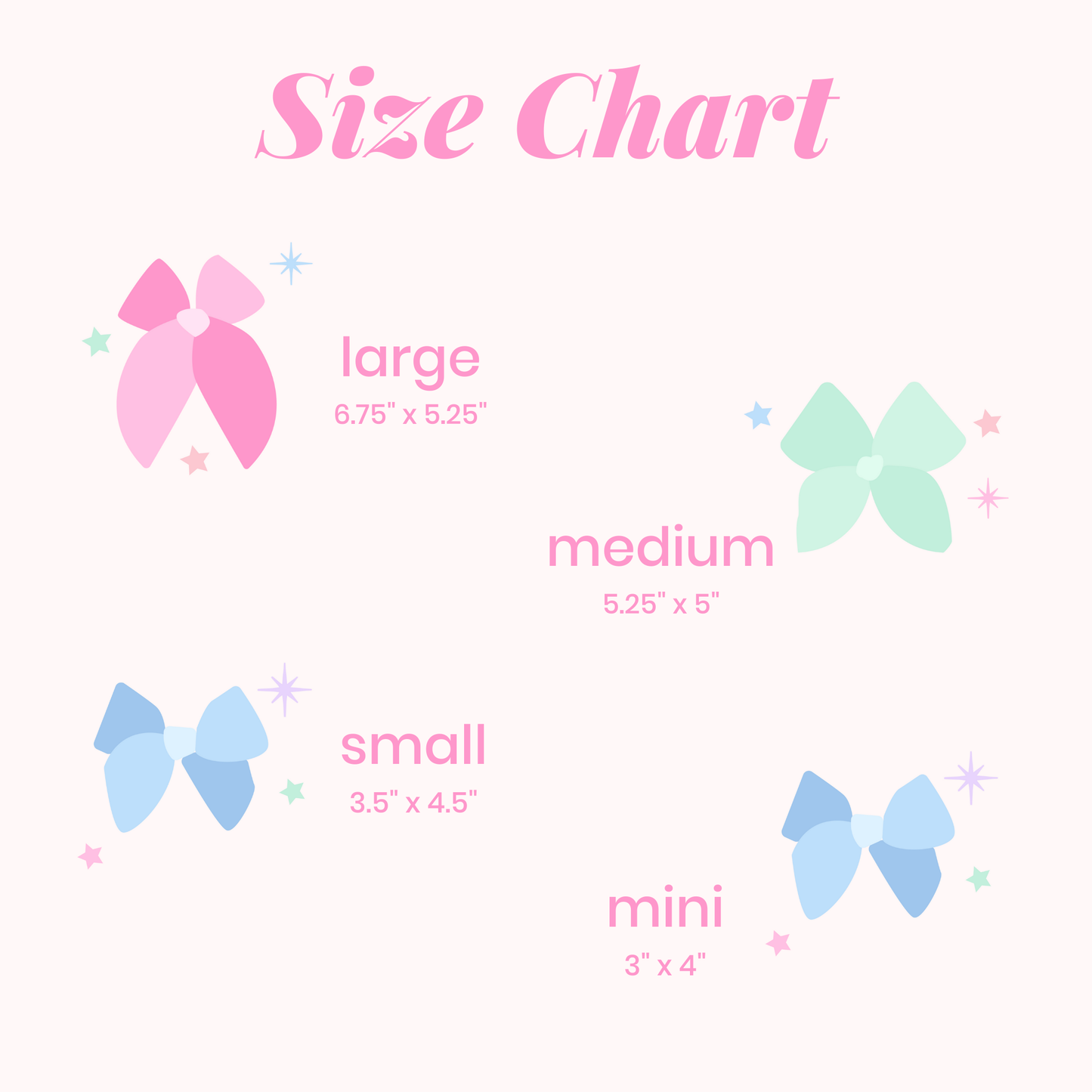 Pink and White Checkered Bow