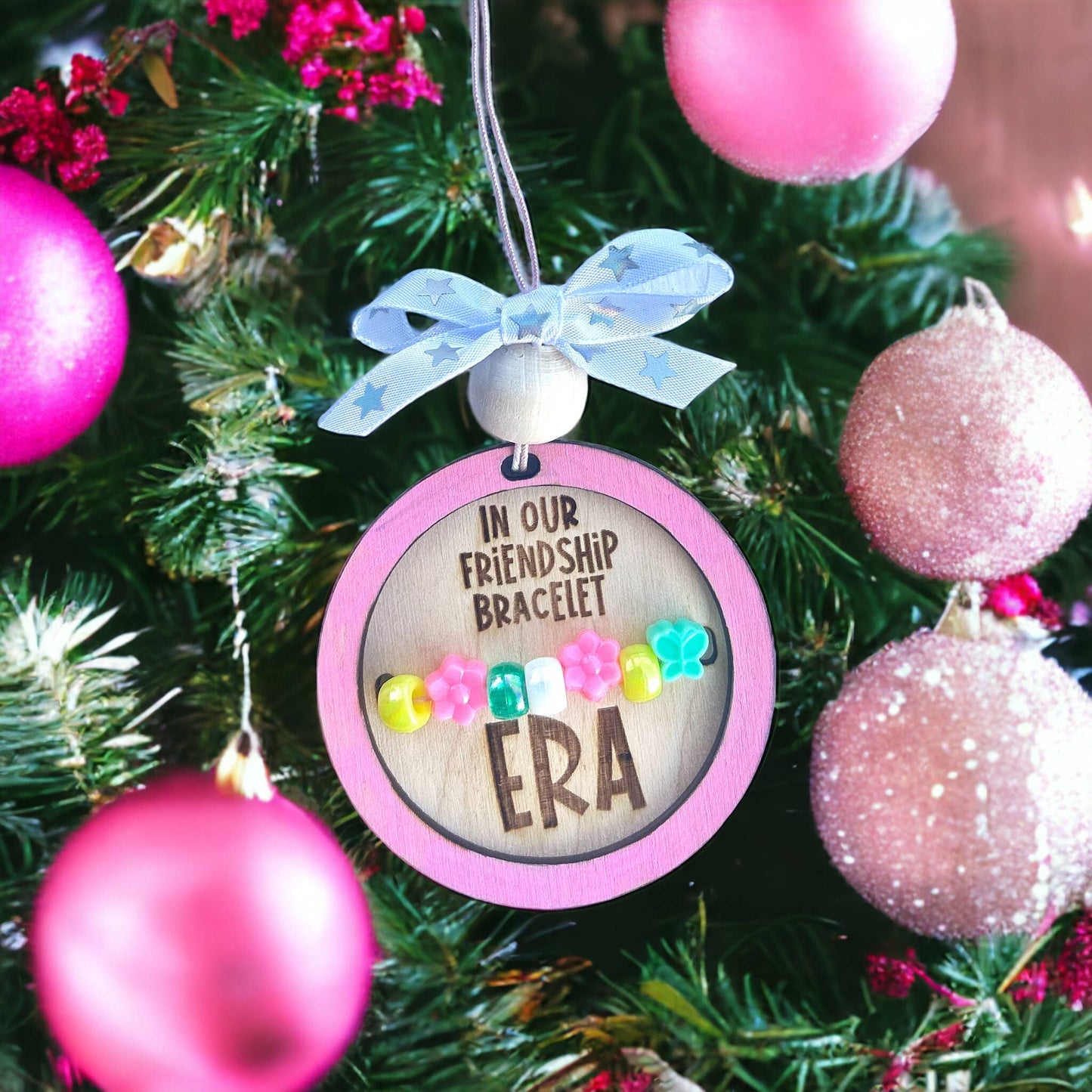 In Our Friendship Bracelet Era Taylor Inspired Ornament