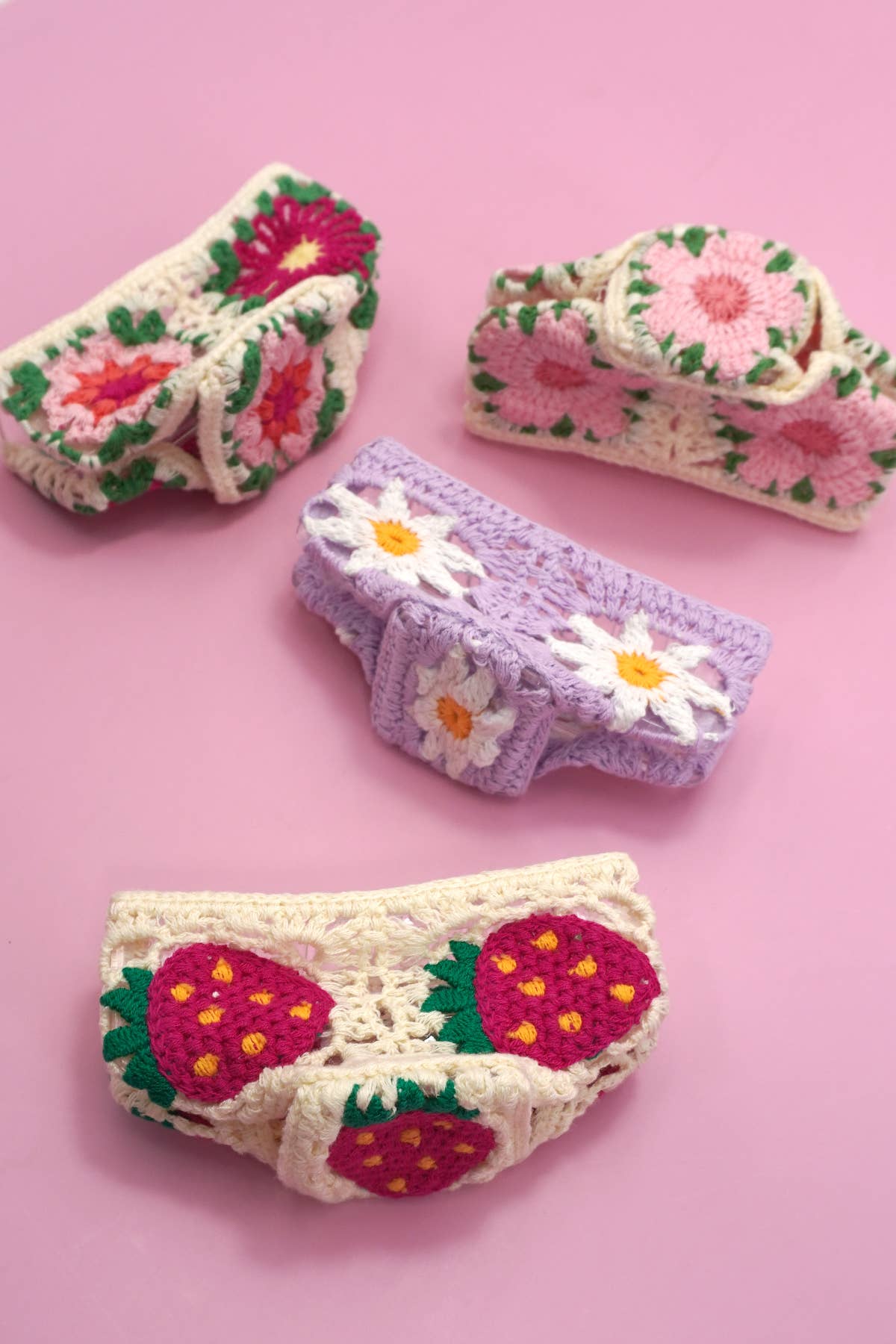 Crochet Claw Clip