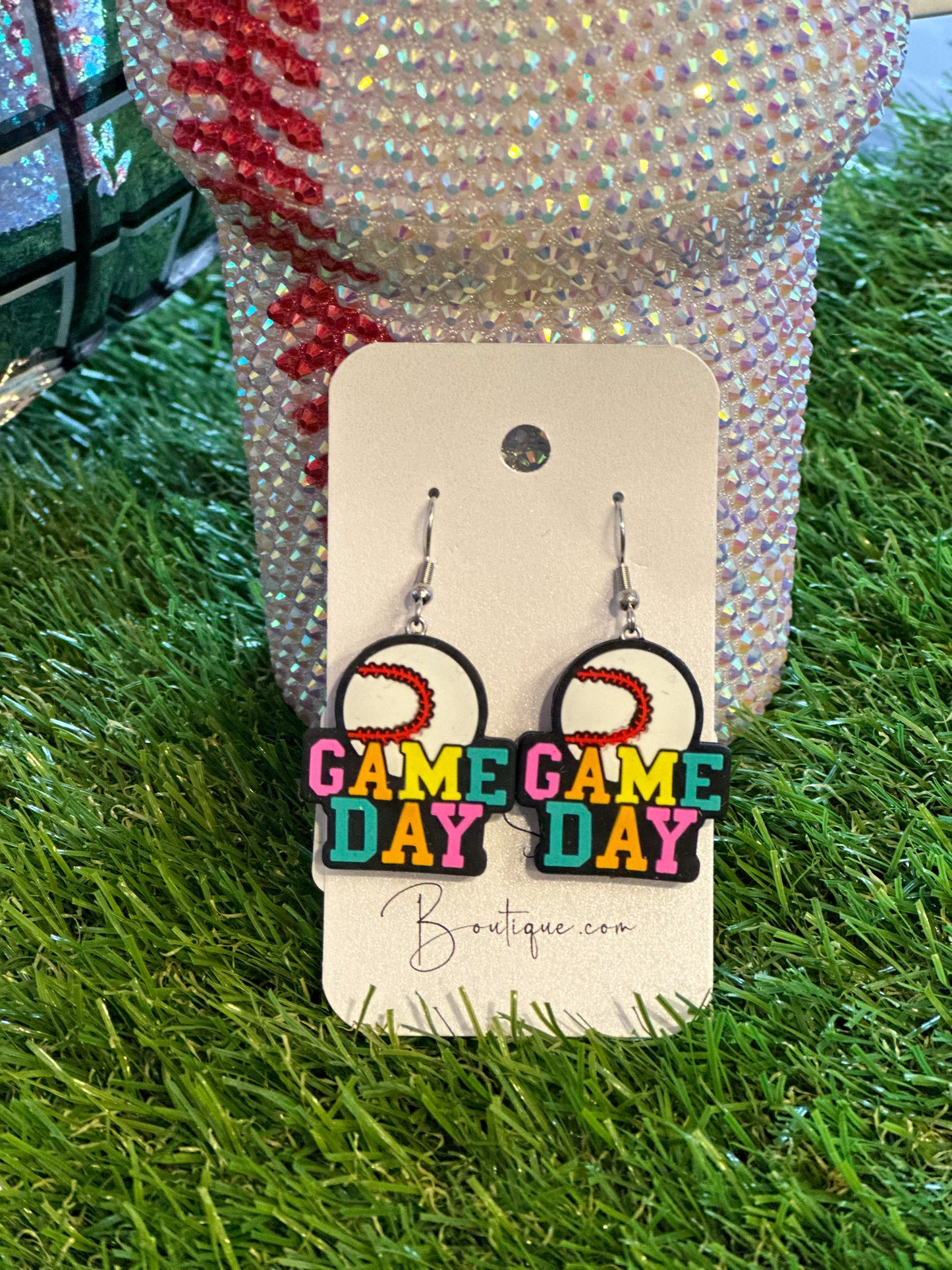 Game Day Silicone Earrings