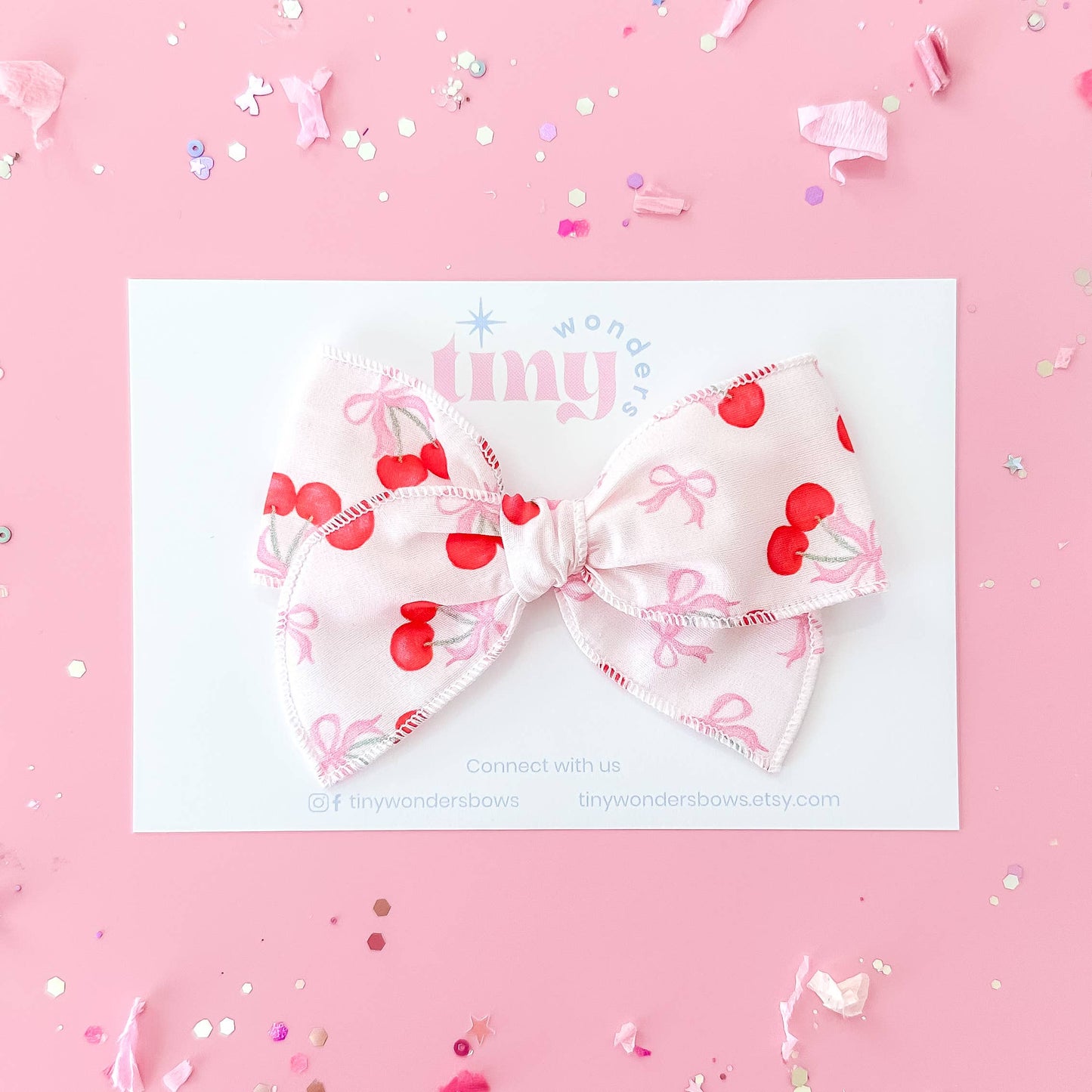 Coquette Cherry Bow