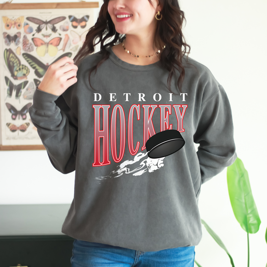 Retro Detroit Hockey