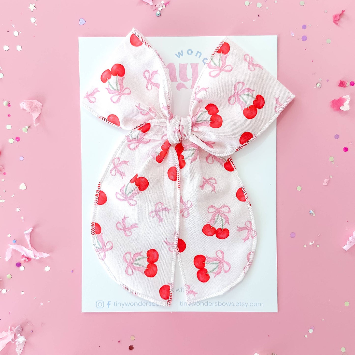 Coquette Cherry Bow
