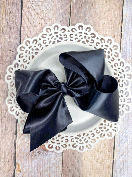 Forest Satin Bow