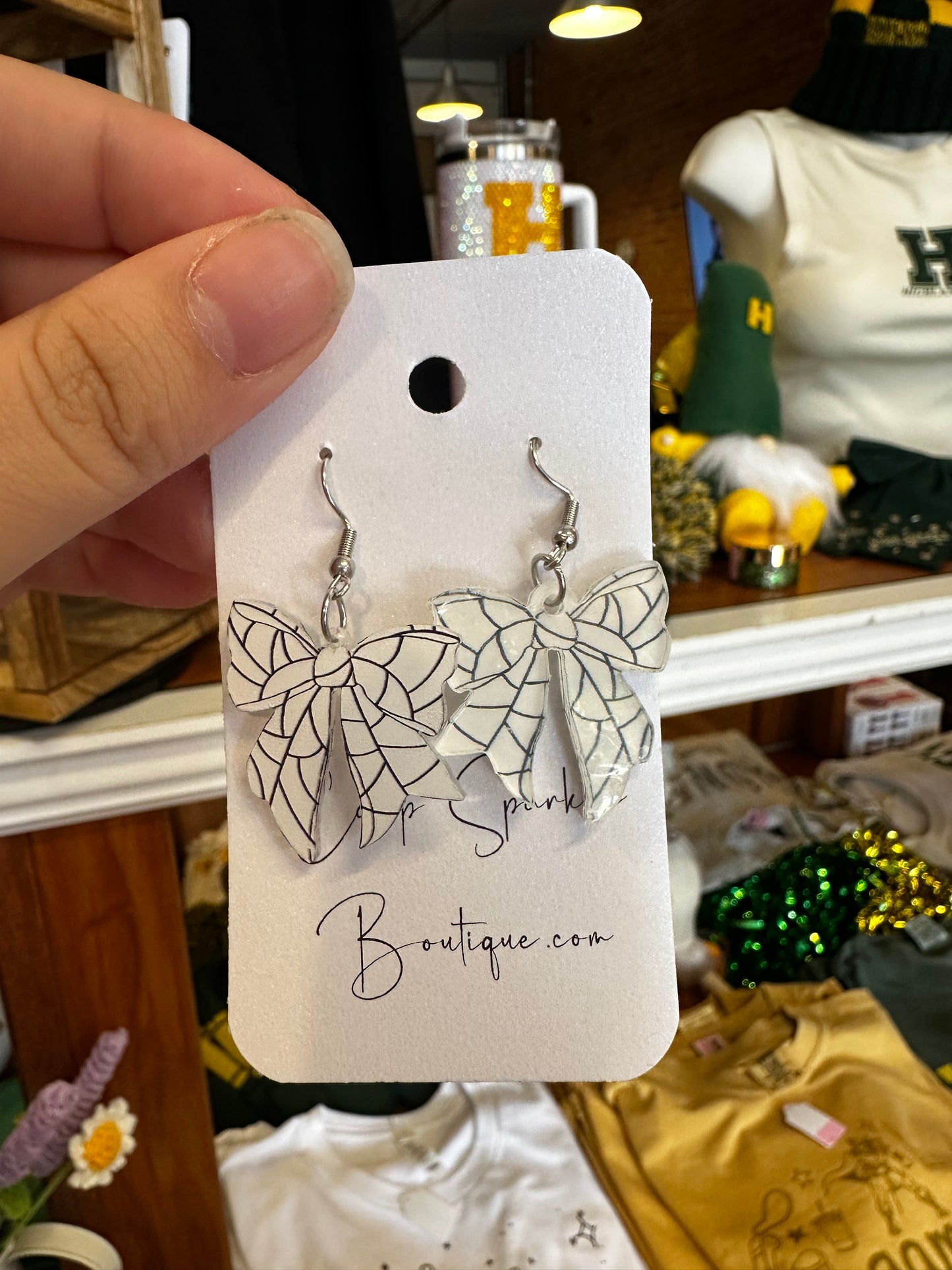 Volleyball Bow Dangles