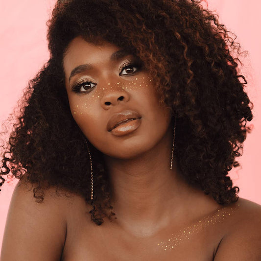 Sunkissed Gold Freckles Temporary Tattoo