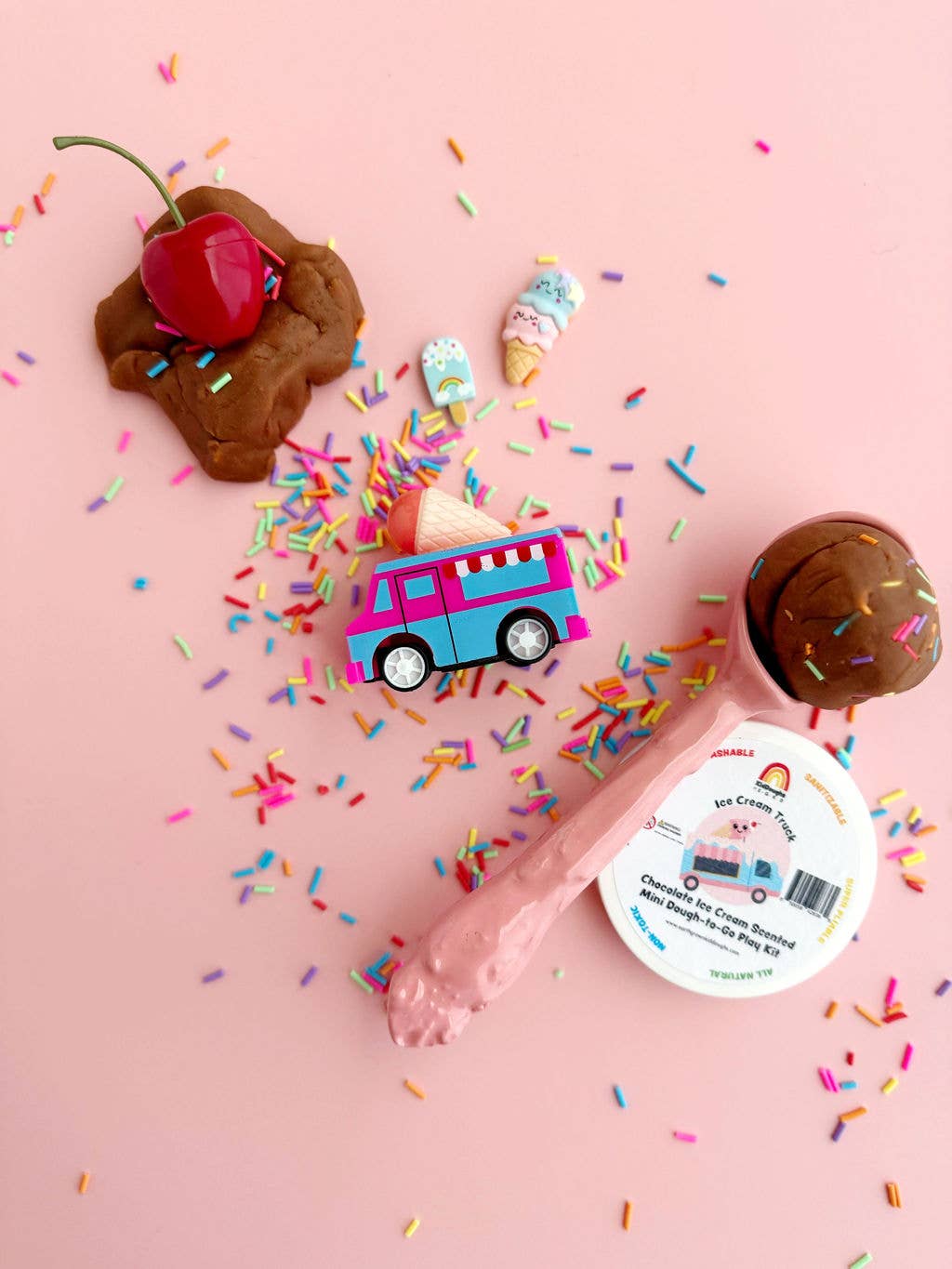 Ice Cream Truck (Chocolate) Mini Dough-To-Go