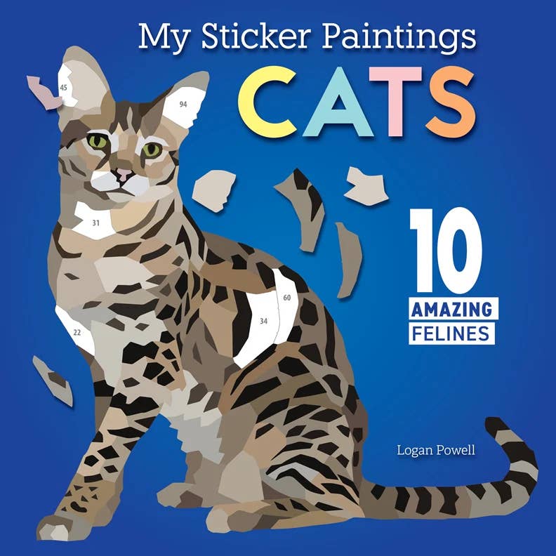Cats Sticker Painting Book