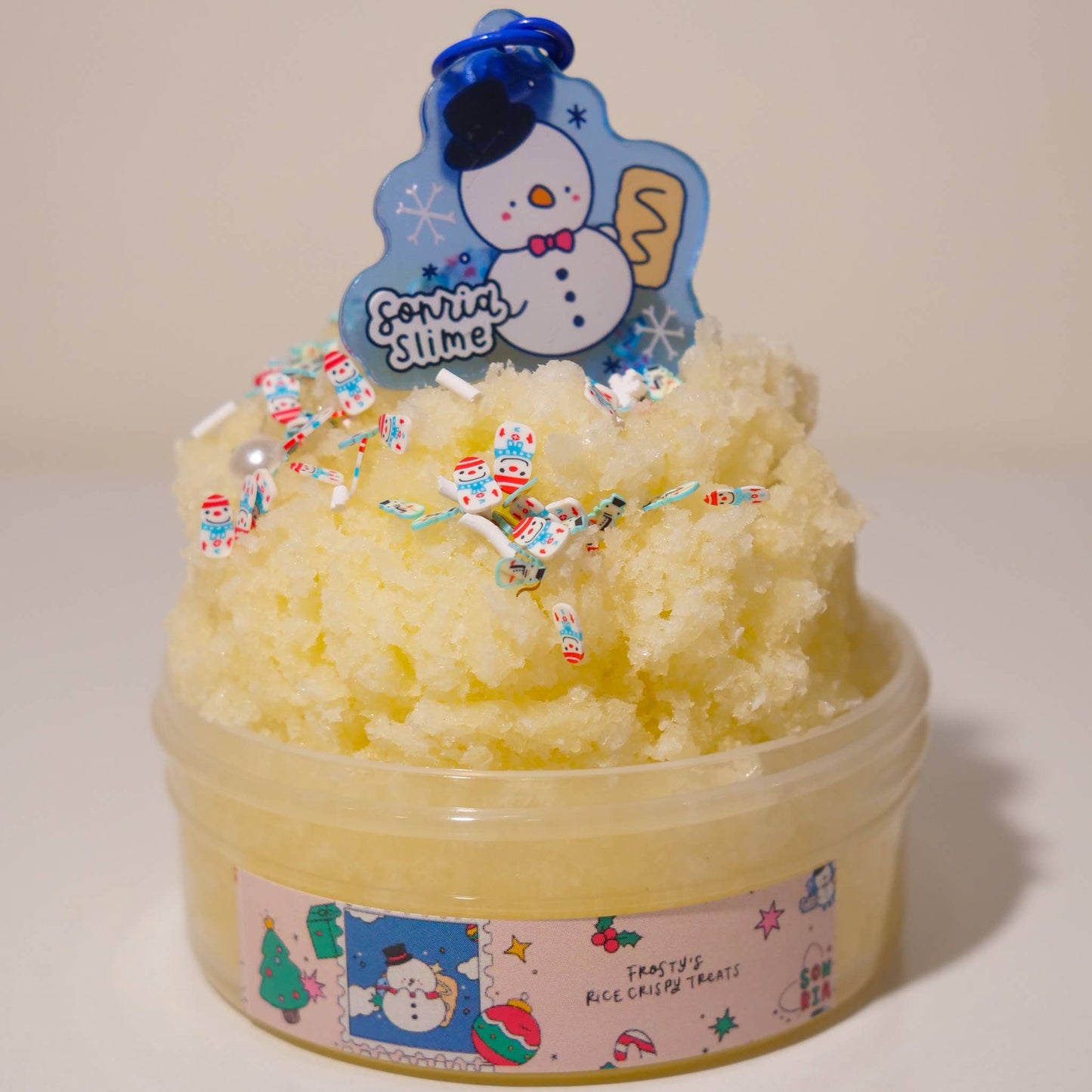 Frosty's Rice Crispy Treats Slime / Christmas Slime