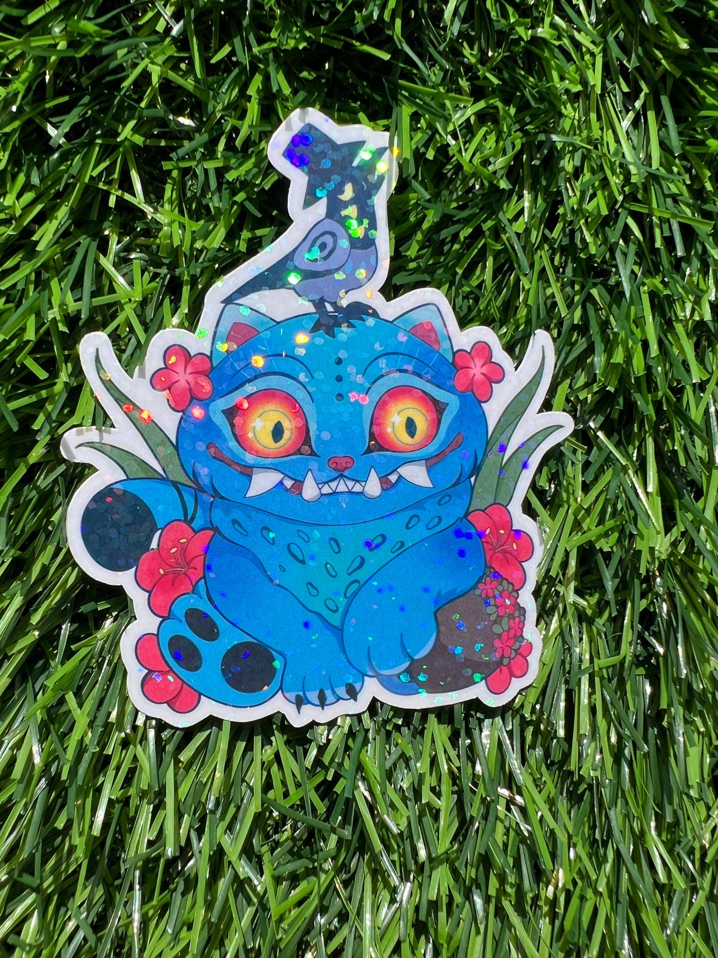 Derpy Cat Sticker