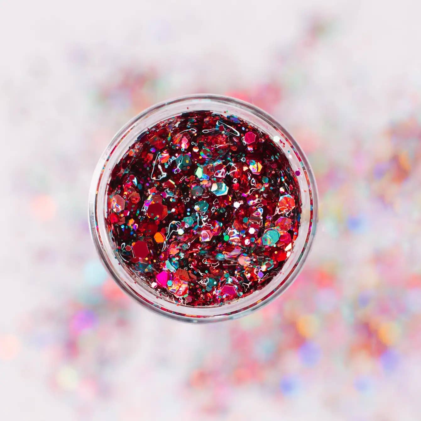 U of M Face Glitter Mini