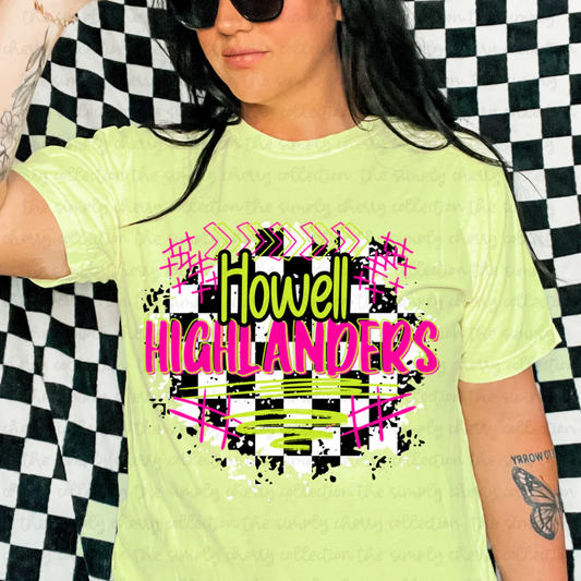 Howell Highlanders Neon