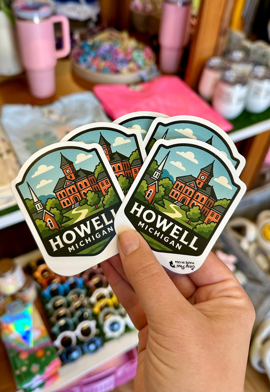 Howell MI Sticker