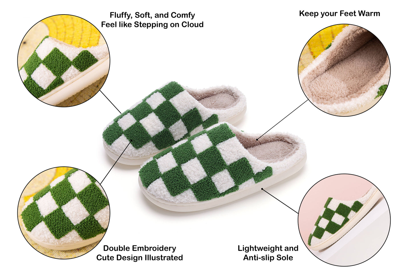 Evil Eye Slippers