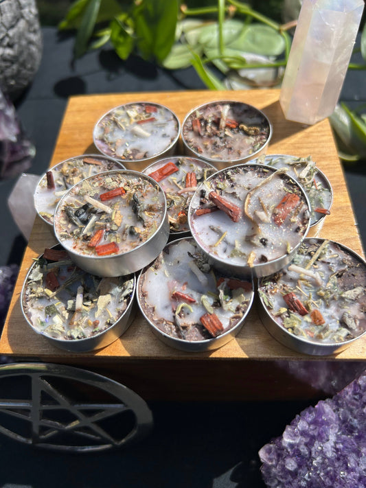 Protection Tealight Spell Candles