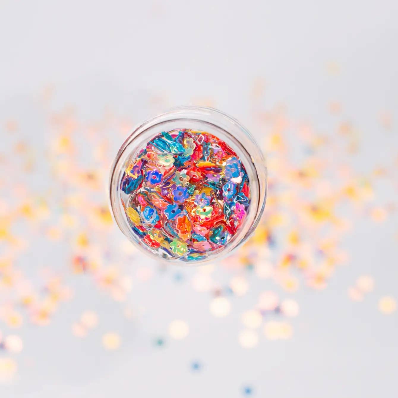 U of M Face Glitter Mini