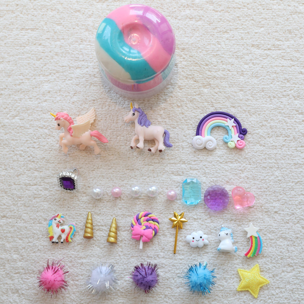 Unicorn Dough Jar
