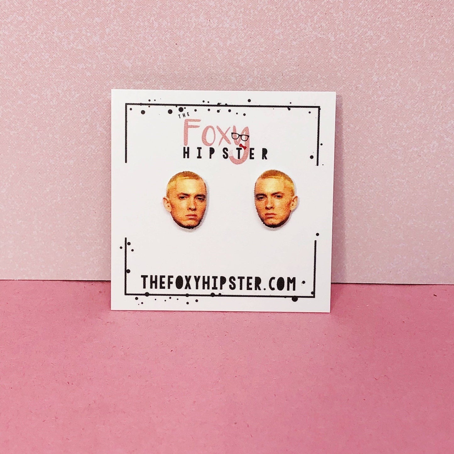 Eminem Stud Earrings