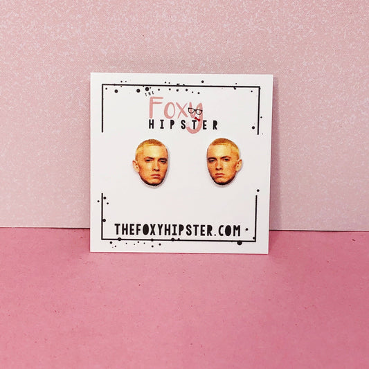 Eminem Stud Earrings