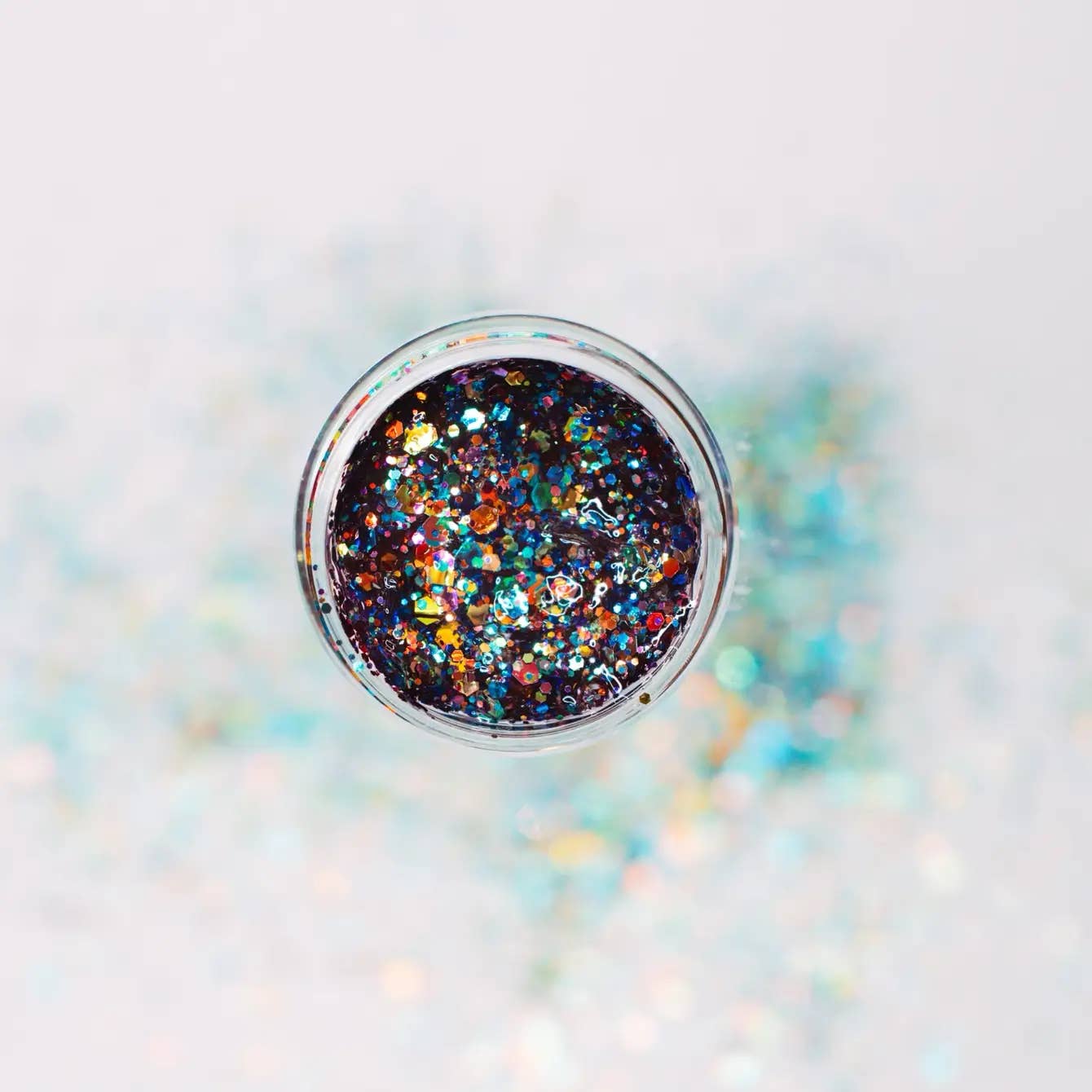 U of M Face Glitter Mini