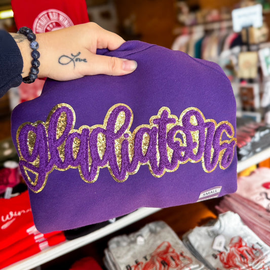 Gladiator Patch Crew (Purple)